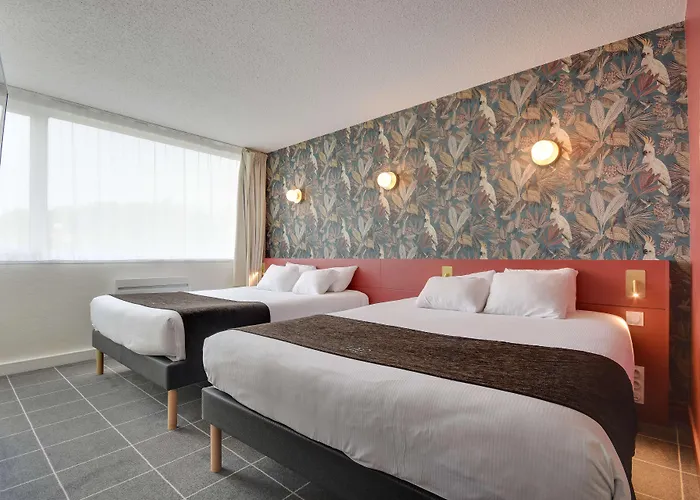 酒店 Western Du Dunkerque- Restaurant Ouvert 7/7 Midi Et Soir 艾姆波茨卡佩尔