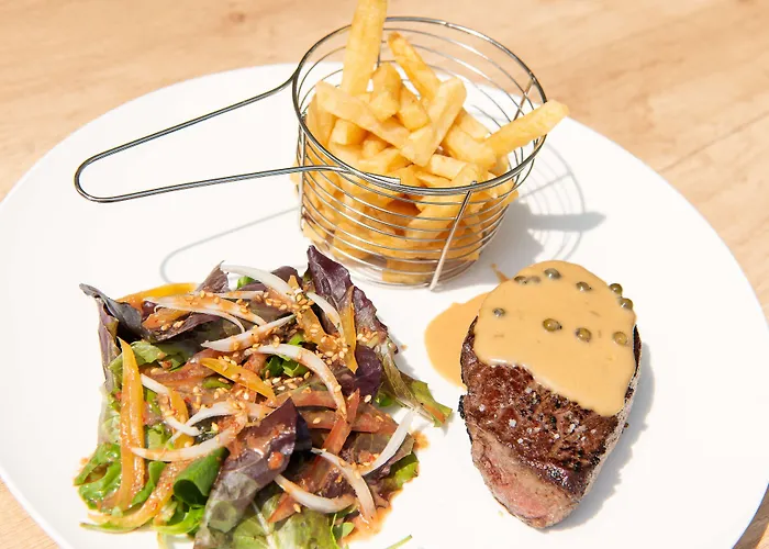 酒店 Western Du Dunkerque- Restaurant Ouvert 7/7 Midi Et Soir 艾姆波茨卡佩尔